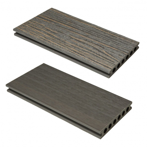 Террасная доска ДПК CM Decking Zebrano Графит (Graphite) фото 2 Террасная доска ДПК CM Decking Zebrano Графит (Graphite) фото 2