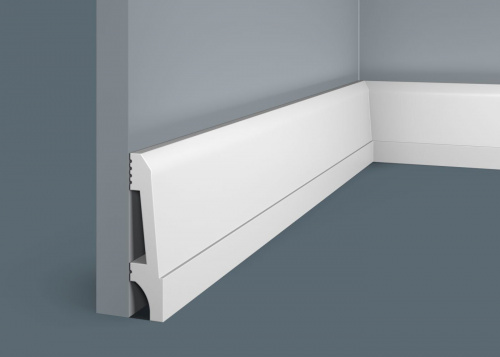 Плинтус Cosca Decor PX023, 90Х20, ЭКОПОЛИМЕР Плинтус Cosca Decor PX023, 90Х20, ЭКОПОЛИМЕР