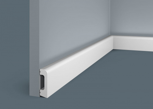 Плинтус Cosca Decor PX013, 50Х15, ЭКОПОЛИМЕР Плинтус Cosca Decor PX013, 50Х15, ЭКОПОЛИМЕР