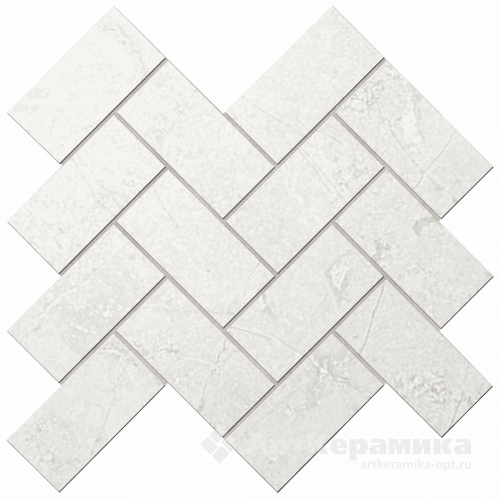 Мозаика Ametis Cross Marmulla Grey MA01 315x279 неполированная Мозаика Ametis Cross Marmulla Grey MA01 315x279 неполированная
